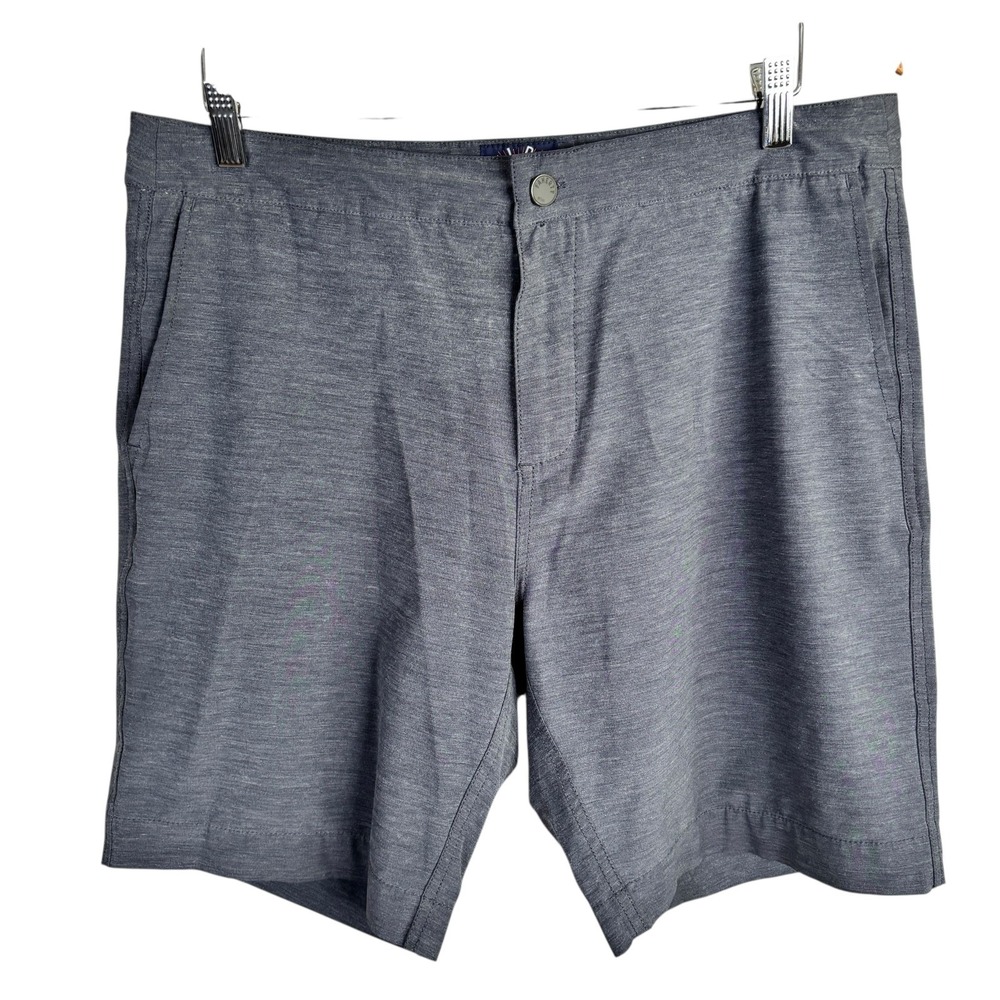 Faherty All Day Shorts Mens‎ 34 Dark Gray Stretch Performance Hybrid read